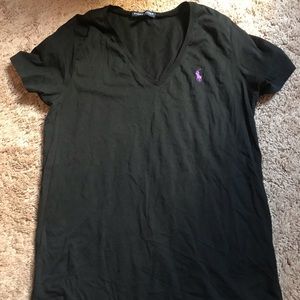 Ralph Lauren Black V-Neck